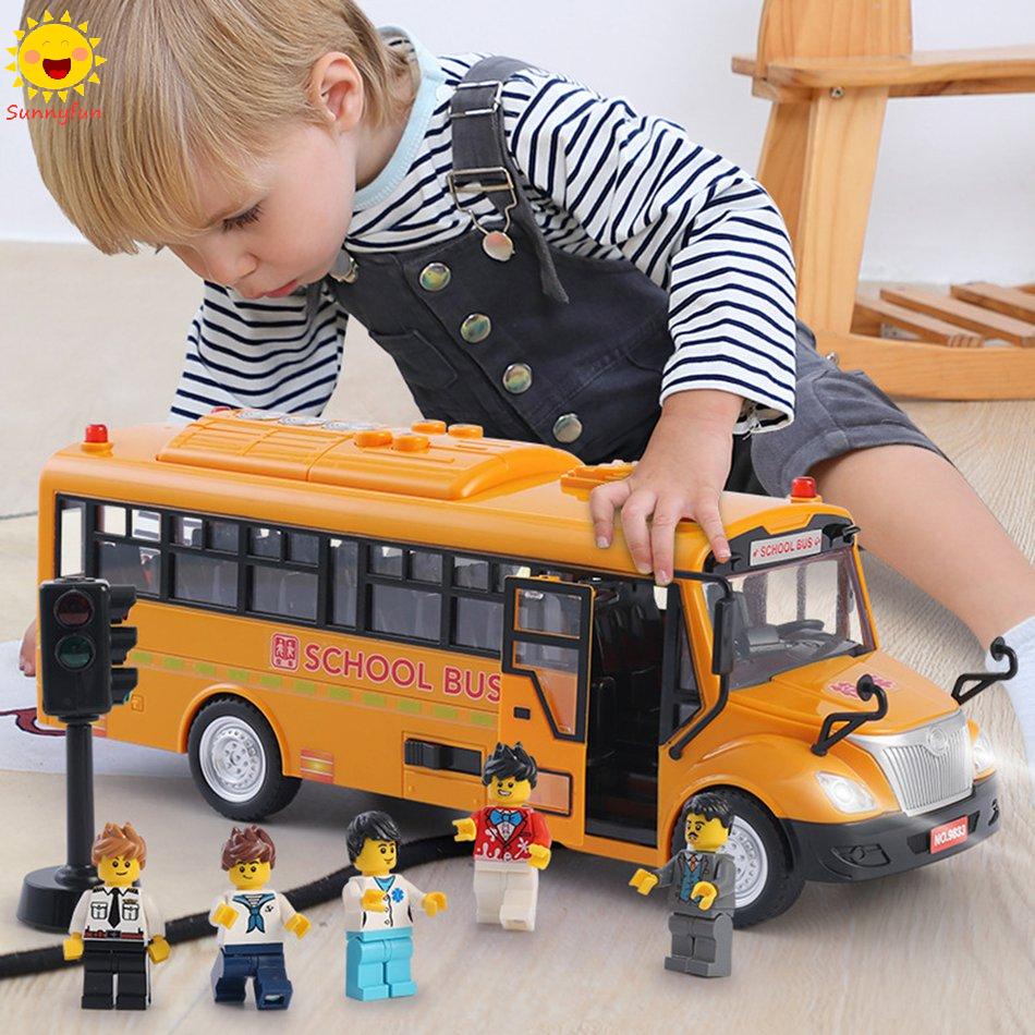 [SF]Big Daddy Huge Yellow School Bus with Lights and Cool Open-able ...