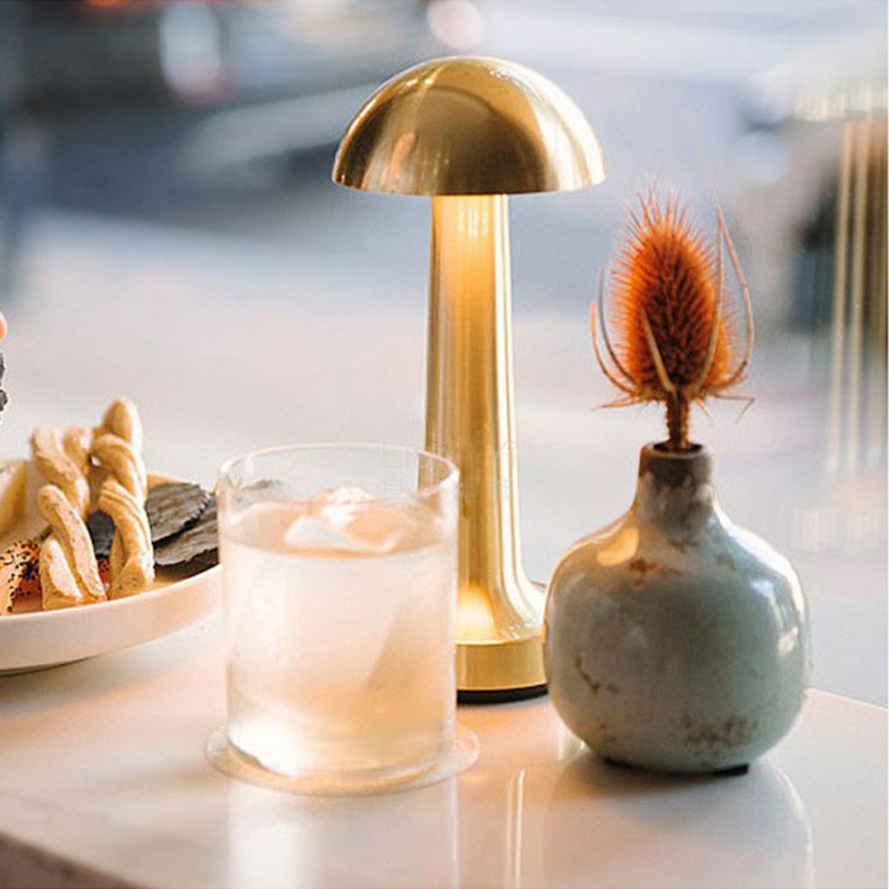 [Ready Stock] TOPFINE Cordless LED Table Lamp Vintage Bar Coffee ...