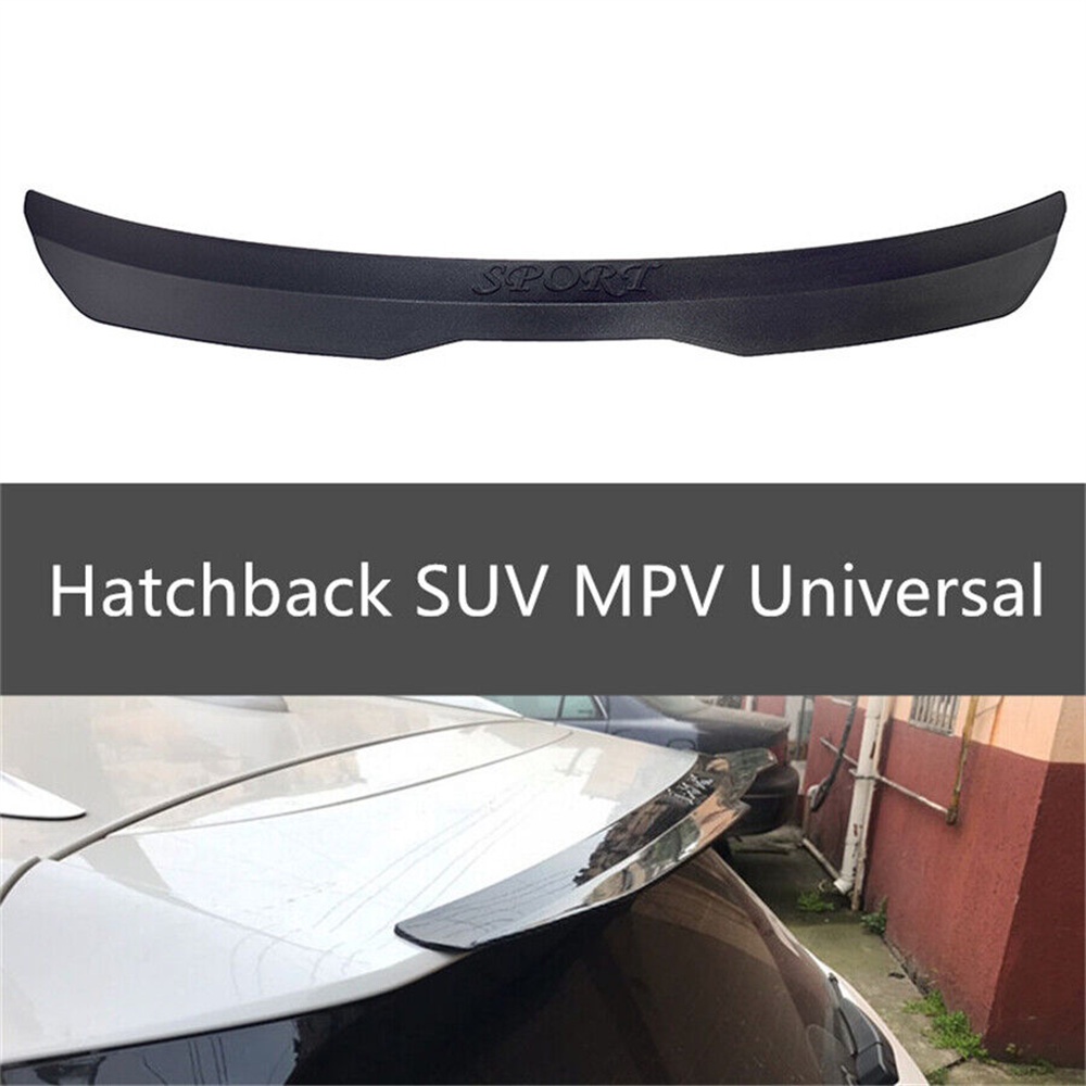 Car Universal Roof Spoiler Tail Universal SUV Two Box Rear Wing Stick
