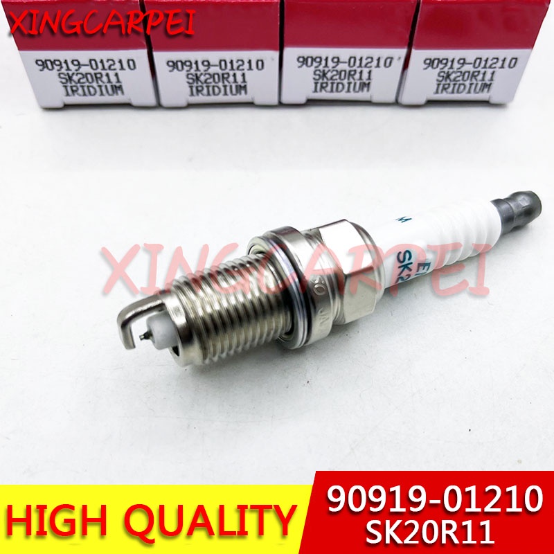 4pcs 90919-01210 SK20R11 Iridium Spark Plug For Toyota Camry Lexus 4.7L ...