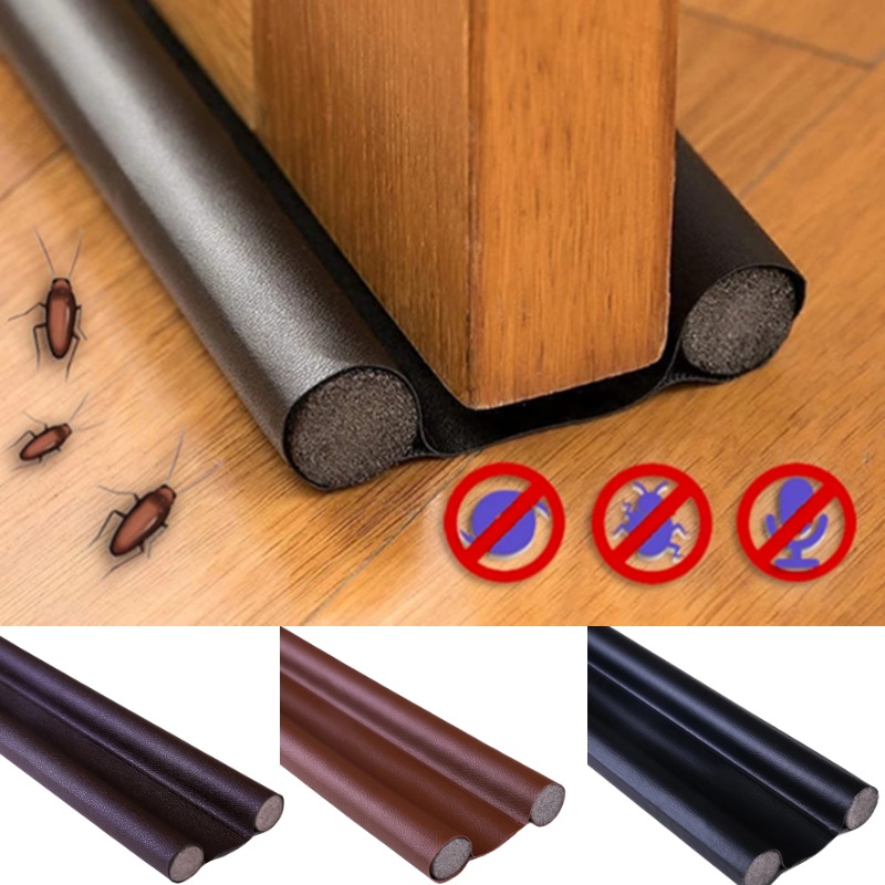 95CM Door Bottom Sealing Foam Strip Soundproof Dustproof Noise Reduction Flexible Antiinsect