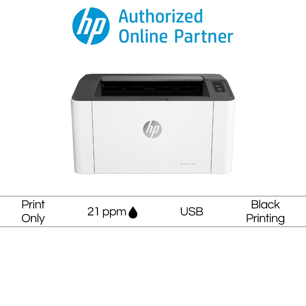 HP LASERJET 107A SINGLE FUNCTION MONO PRINTER | Shopee Malaysia