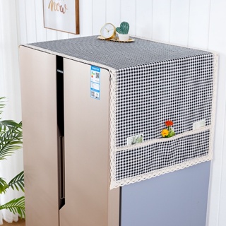DIY Refrigerator Dust Cover, Simple Ref Cover