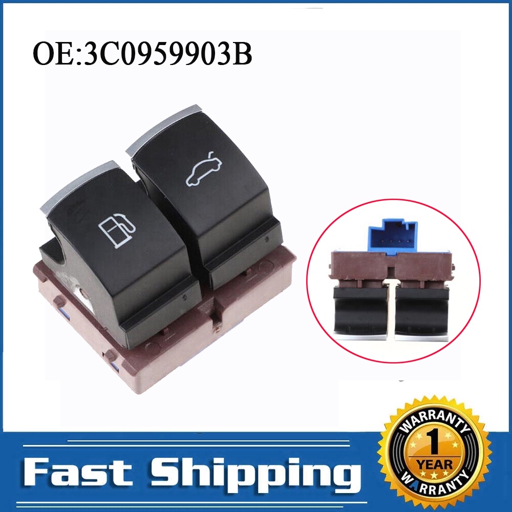 Gas Fuel Tank Trunk Release Open Switch For Volkswagen VW Tiguan Jetta