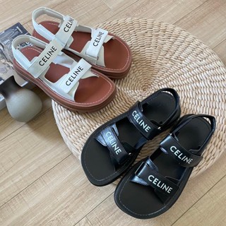 Celine sales leather sandals