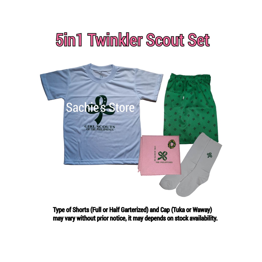 5in1 GSP SCOUT Twinkler Set or GSP Shirt Only (GSP UNIFORM without cap