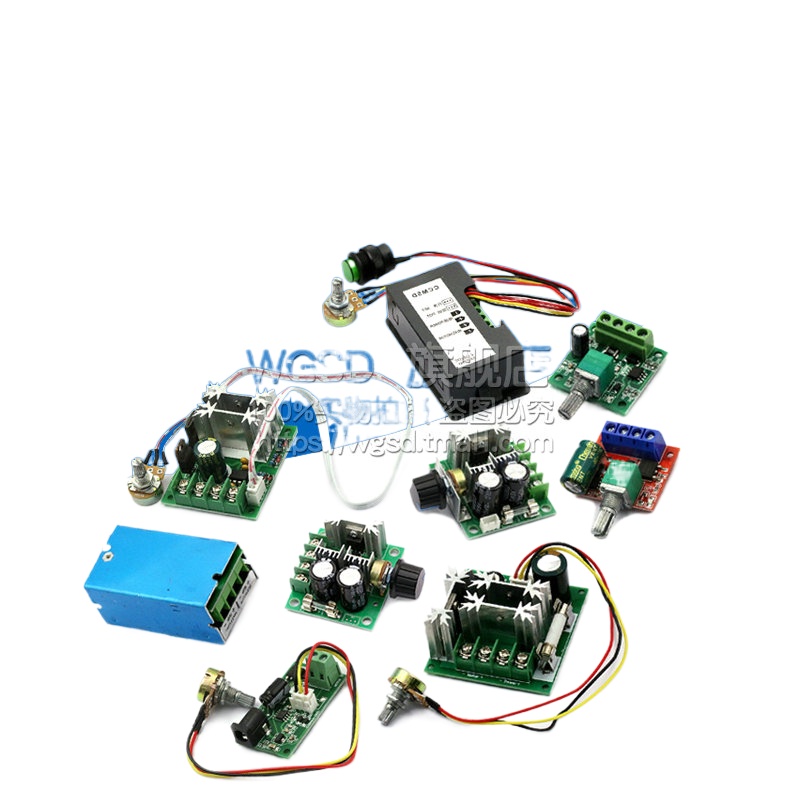 LED BREEDING DC Motor Speed Regulator Dimming Controller Switch