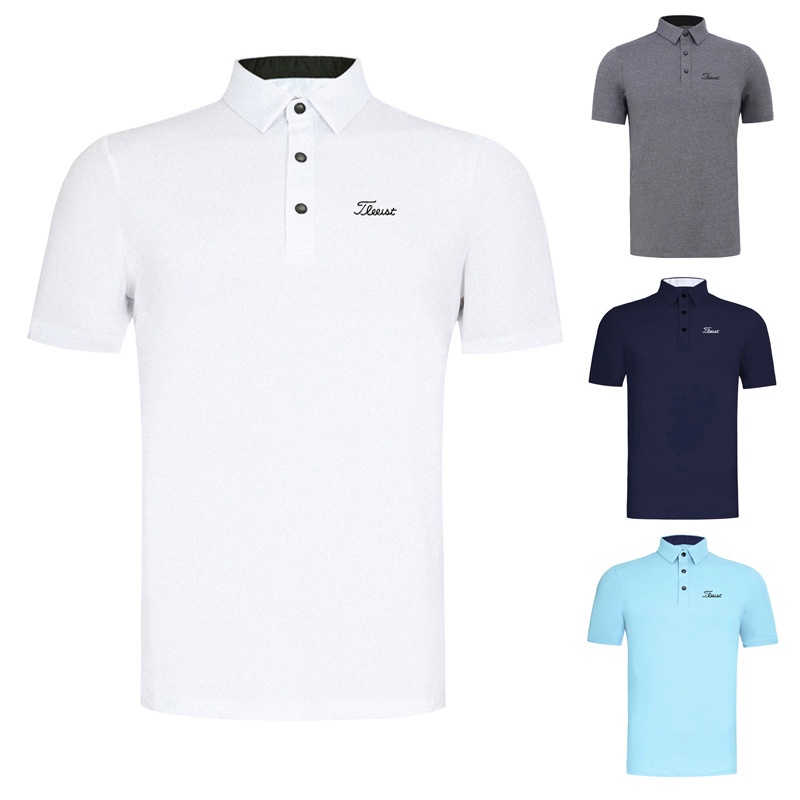 Titleist golf T-Shirt Men's Breathable Quick-Drying Short-Sleeved ...