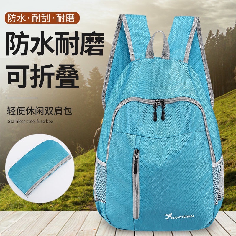 Portable backpack daughter cherry tourism travel backpack outdoor ...