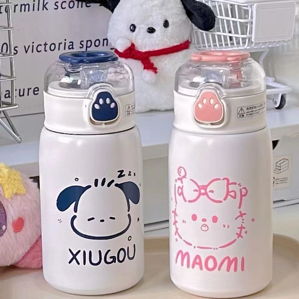 New Style Tik Tok Hot-selling Cute Korean Style Autumn Winter Thermos ...