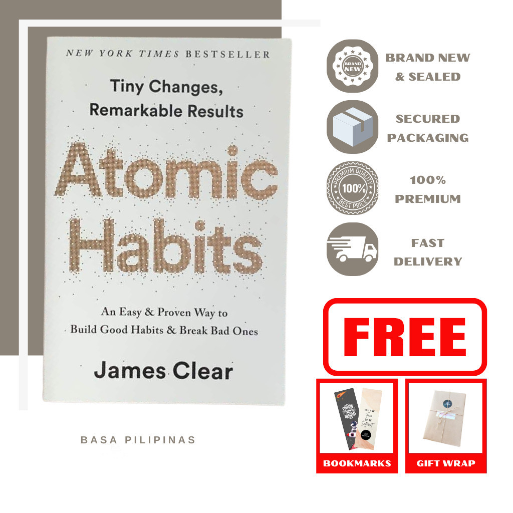 PREMIUM: Atomic Habits - James Clear | Basa Pilipinas | Shopee Malaysia