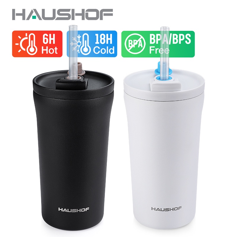 Haushof 14 Oz Coffee Mug Insulated Coffee Mug With Handle