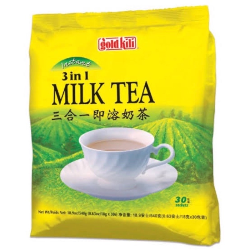 Gold Kili Milk Tea 3-in-1 per packet (18g) | Shopee Malaysia