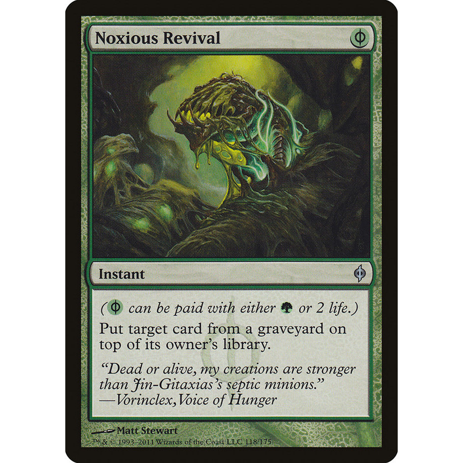 MTG Proxy Card Noxious Revival New Phyrexia (NPH) Shopee Malaysia