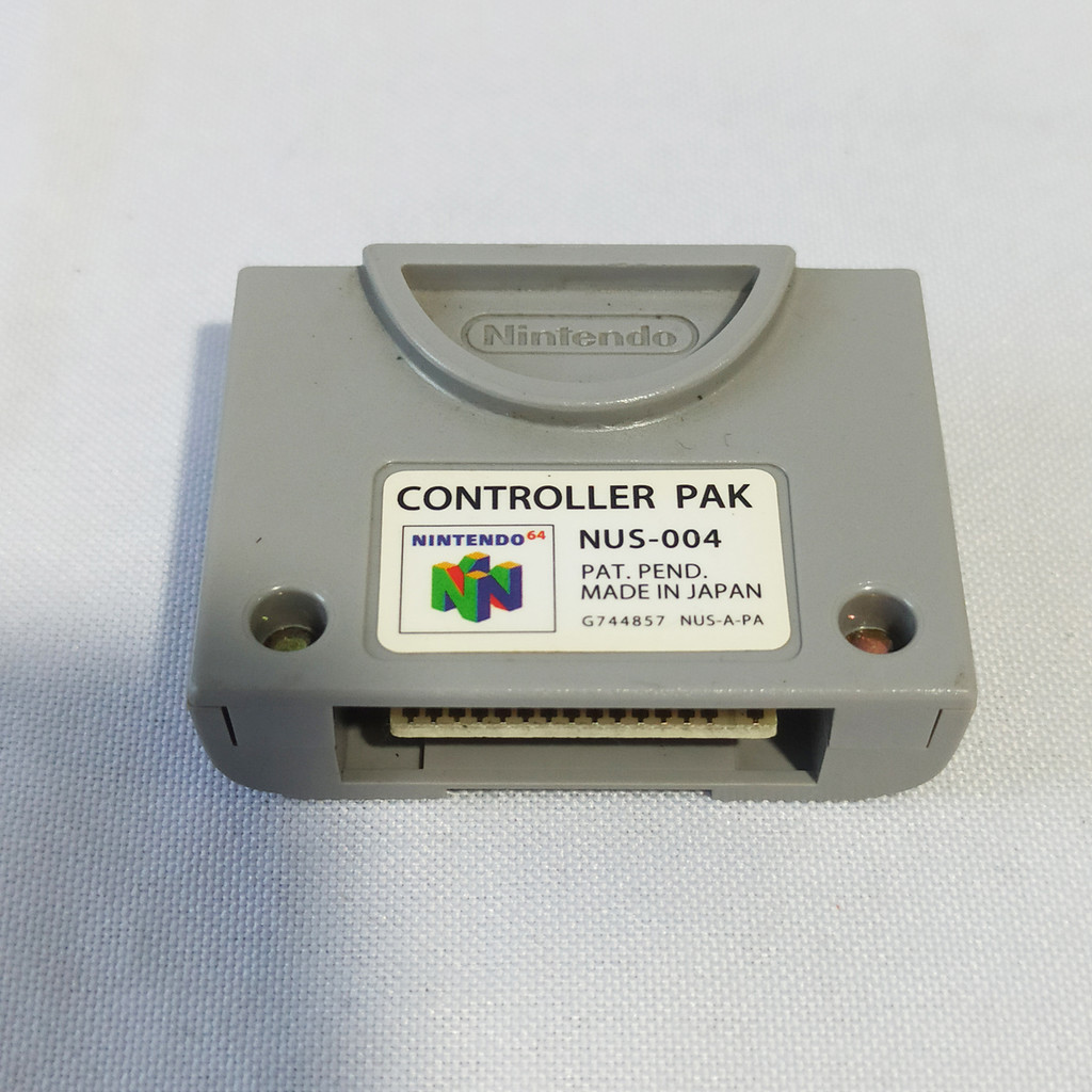 Nintendo 64 N64 Controller Pak Pack Model No. NUS-004 | Shopee Malaysia