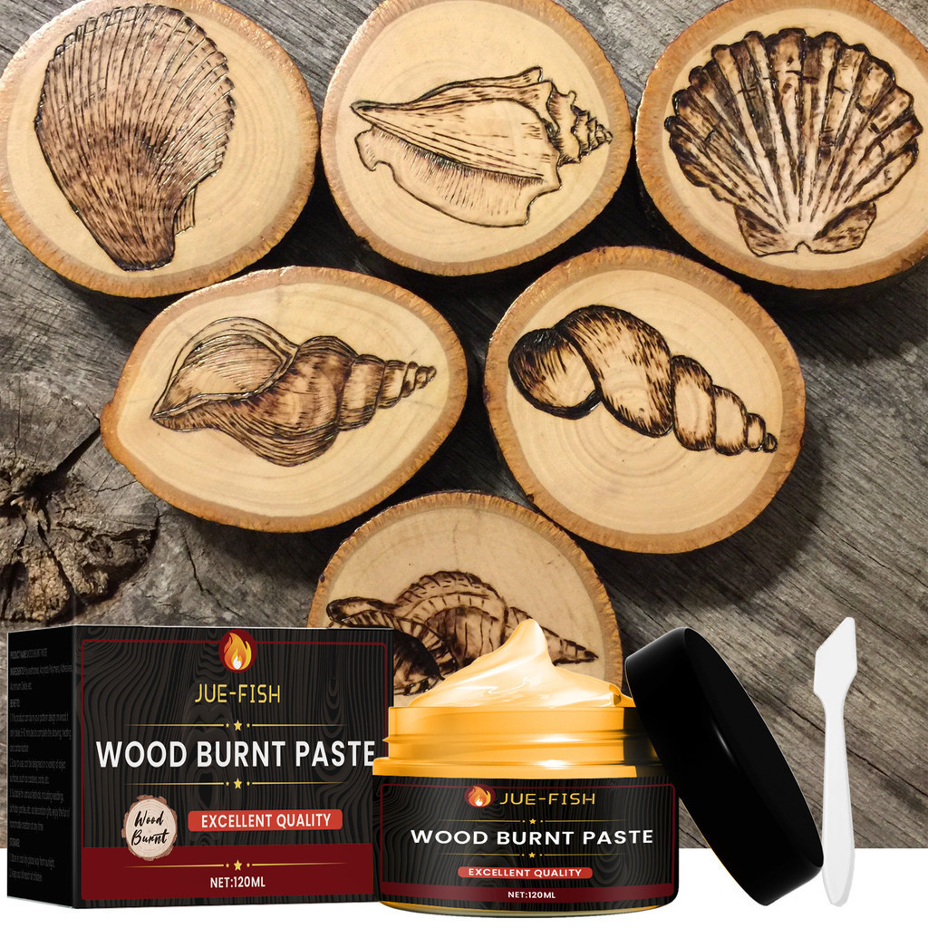 JueFish Wood Burning Paste Camping Outdoor Wood Cloth Combustion