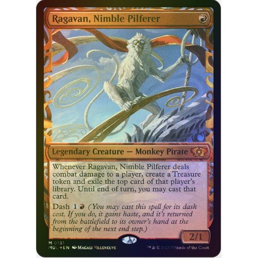MTG Proxy Card - Ragavan, Nimble Pilferer (Foil) | Multiverse Legends ...