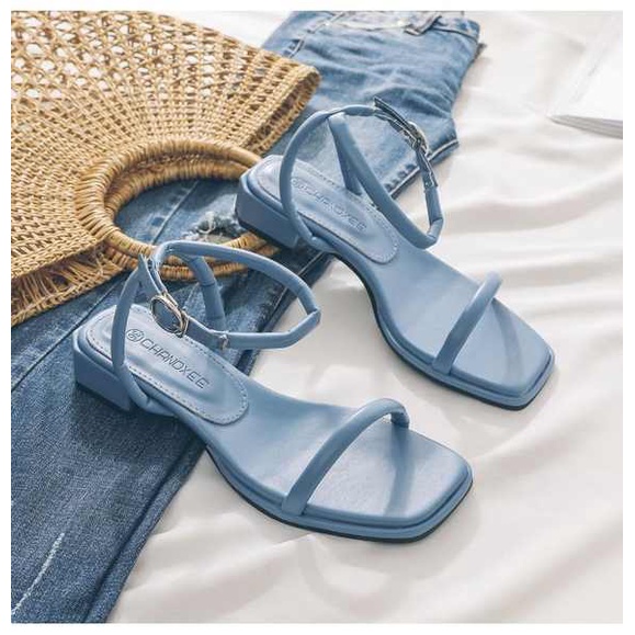 wedges shoes women kasut perempuan wedges Sandal 2022 gaya baru wanita