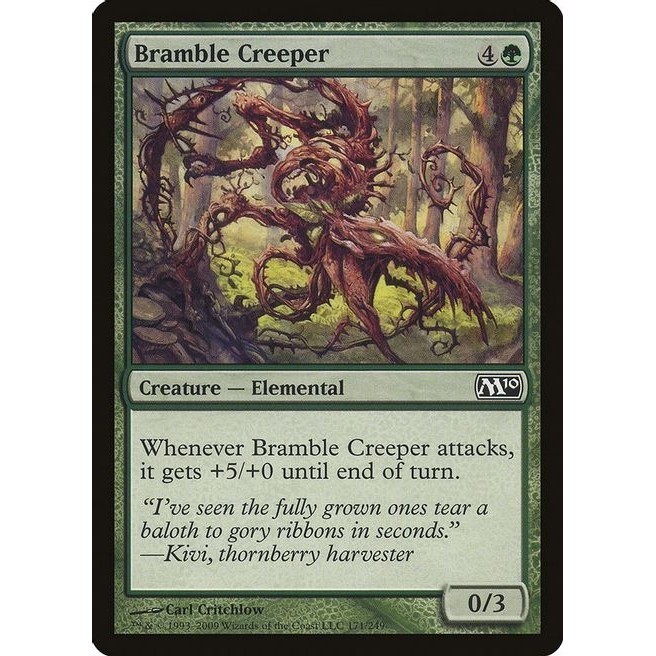 Bramble Creeper - Magic The Gathering (MTG) | Shopee Malaysia