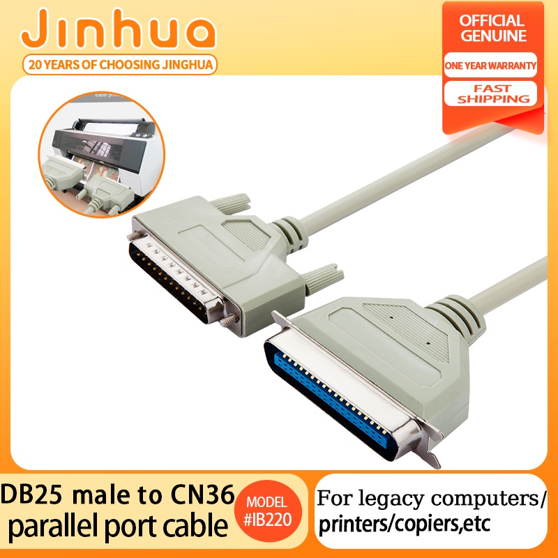 Jinhua DB25 male to CN36 parallel port cable Direct connection for ...