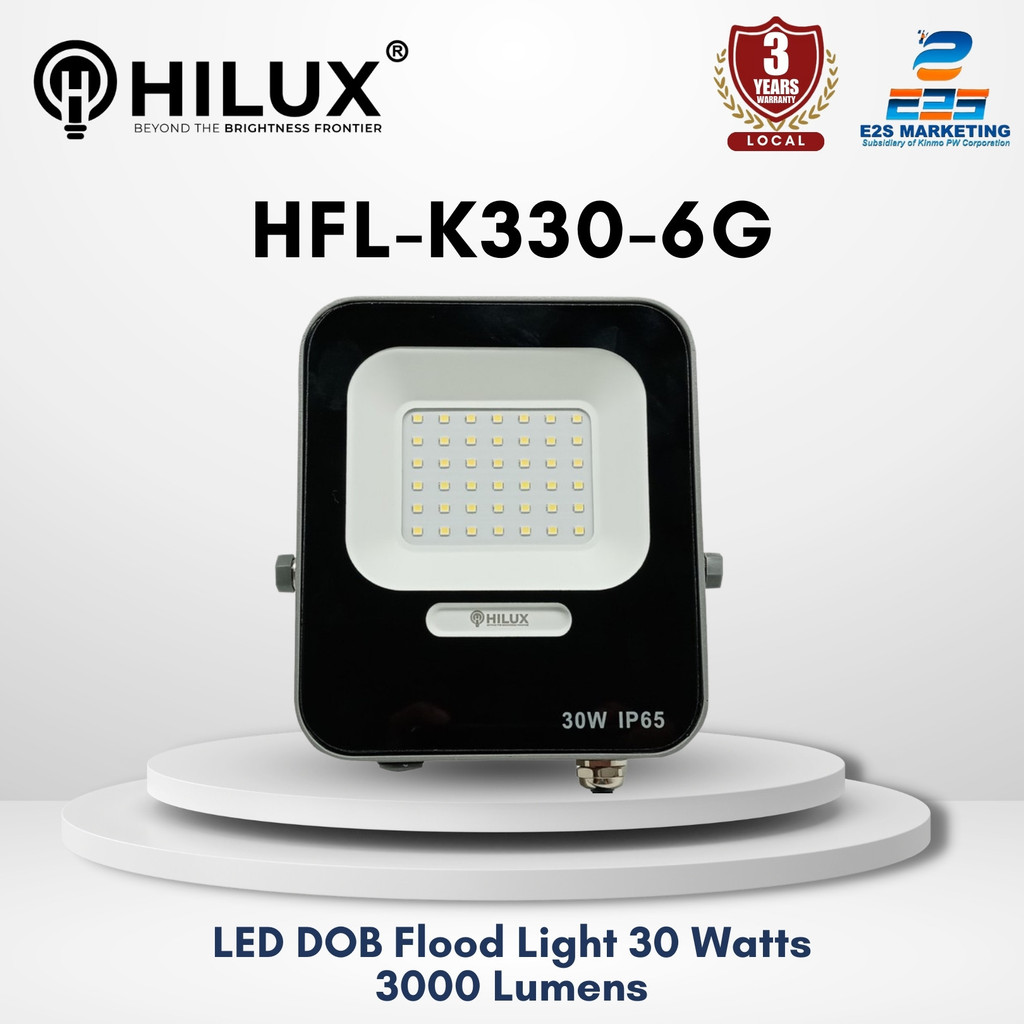HiLux Outdoor LED DOB Flood Light 30 Watts 3000 Lumens IP65 Daylight ...
