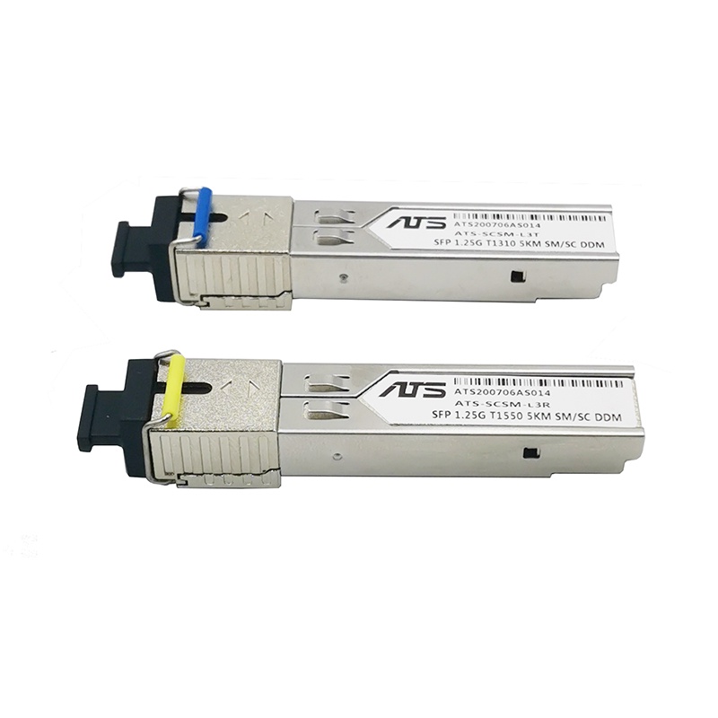 2pcs SC LC SFP Module Gigabit DDM BIDI Mini Gbic 1000Mbps Fiber ...