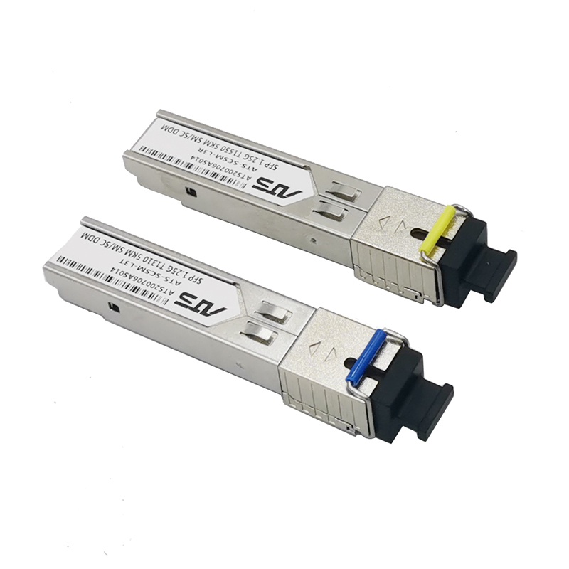 2pcs SC LC SFP Module Gigabit DDM BIDI Mini Gbic 1000Mbps Fiber ...