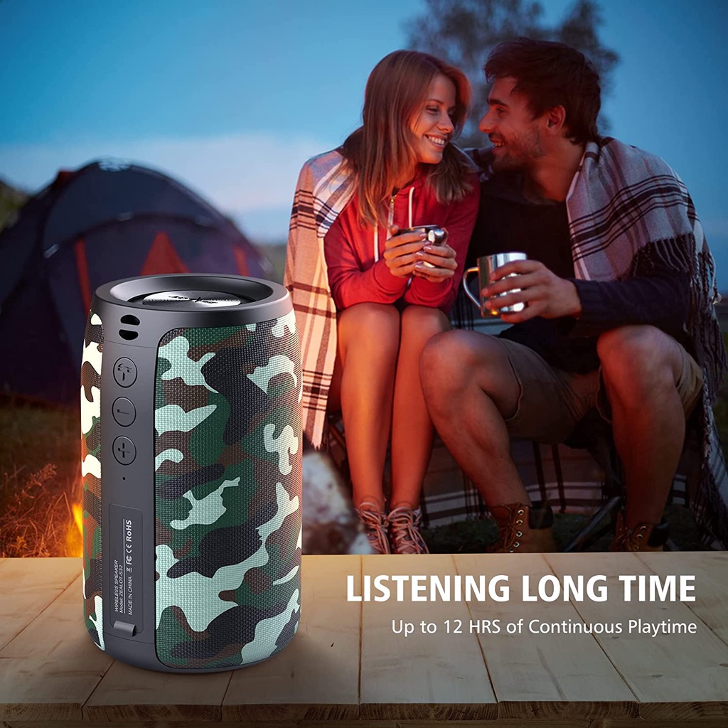 ZEALOT TWS Bluetooth Portable Speaker Outdoor Waterproof Wireless Mini ...