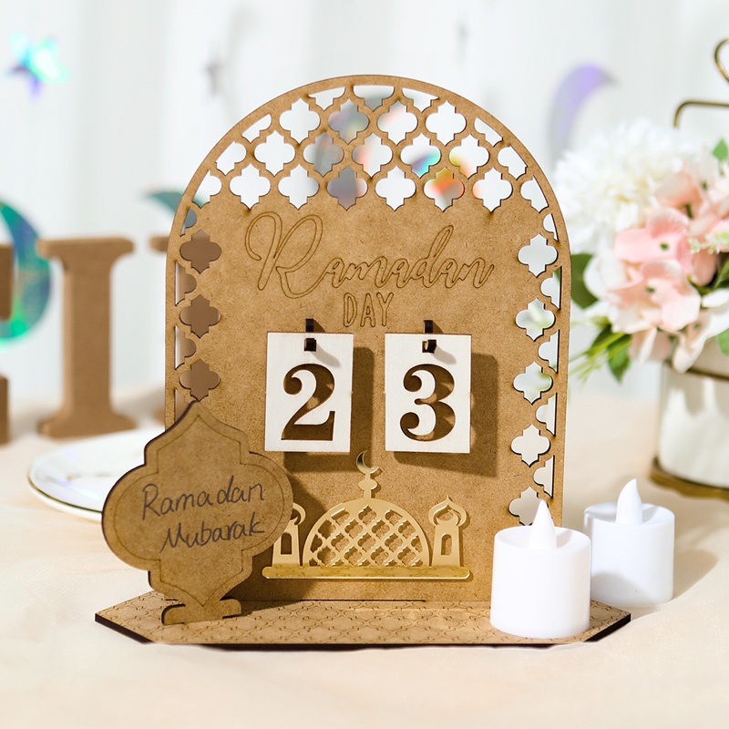 2025 Ramadan Countdown Calendar Wooden Ramadan Advent Calendar EID ...