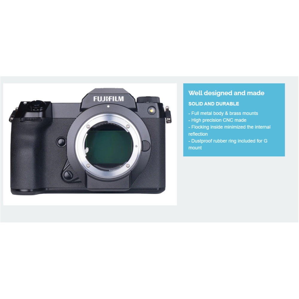 Adaptateur Fringer NF-FX Ii - Objectif Nikon F Vers Fujifilm X - Pour A10, T10, Pro1