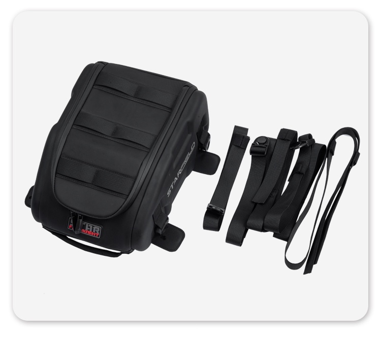 Waterproof Motorcycle Back Seat Bag Fuel Tank Bag Multifunction Moto ...