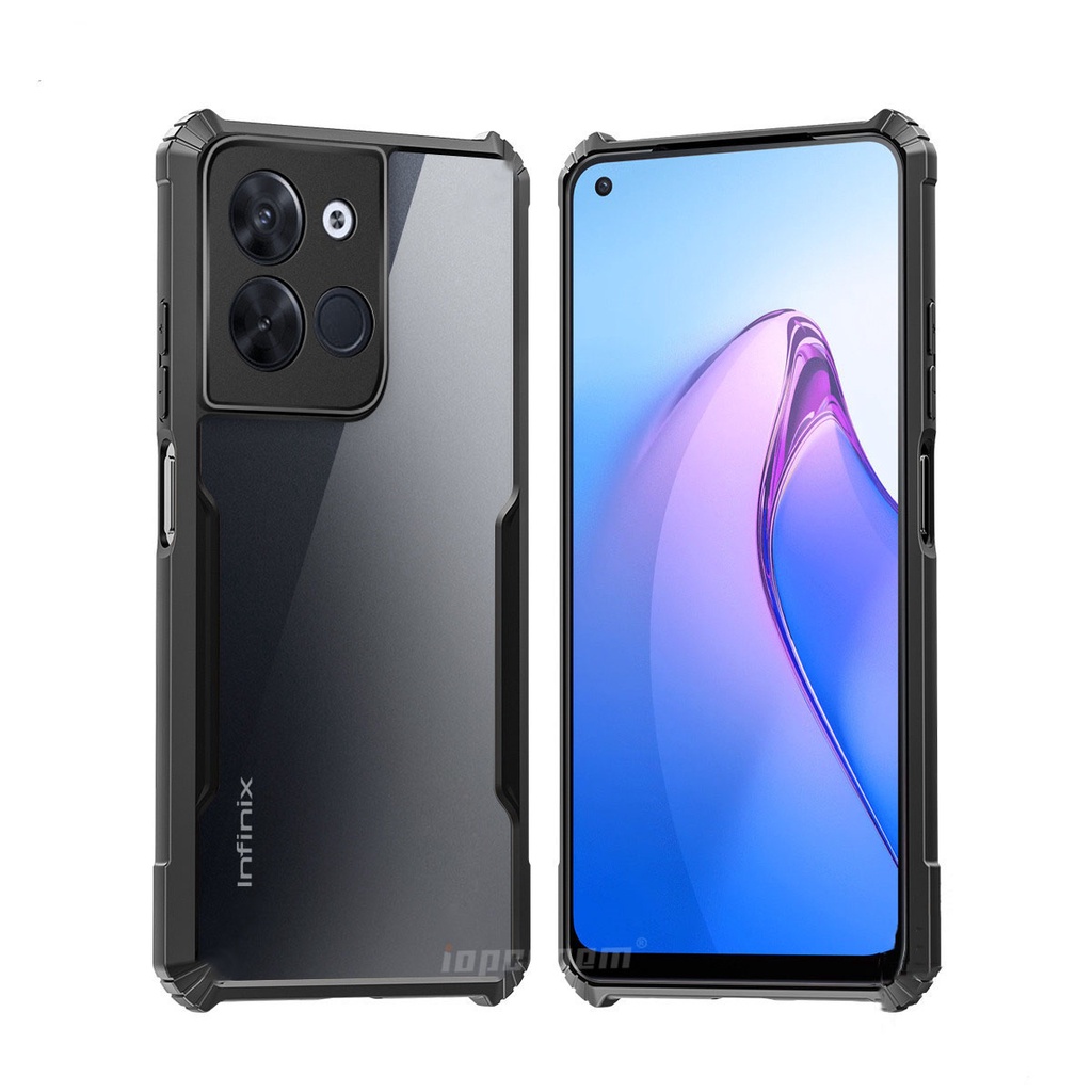 Shockproof Clear Case Infinix Smart 10 9 7 6 Plus 8 5 3/64 2/32 Casing ...