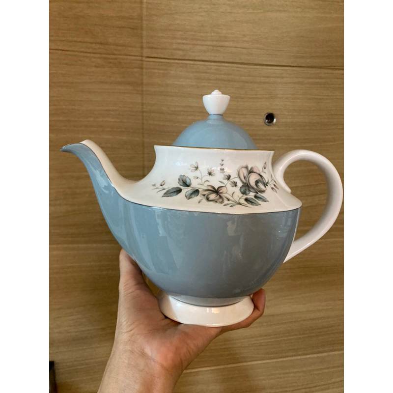 Royal Doulton Rose Elegans Coffee Pot Tea Pot Shopee Malaysia