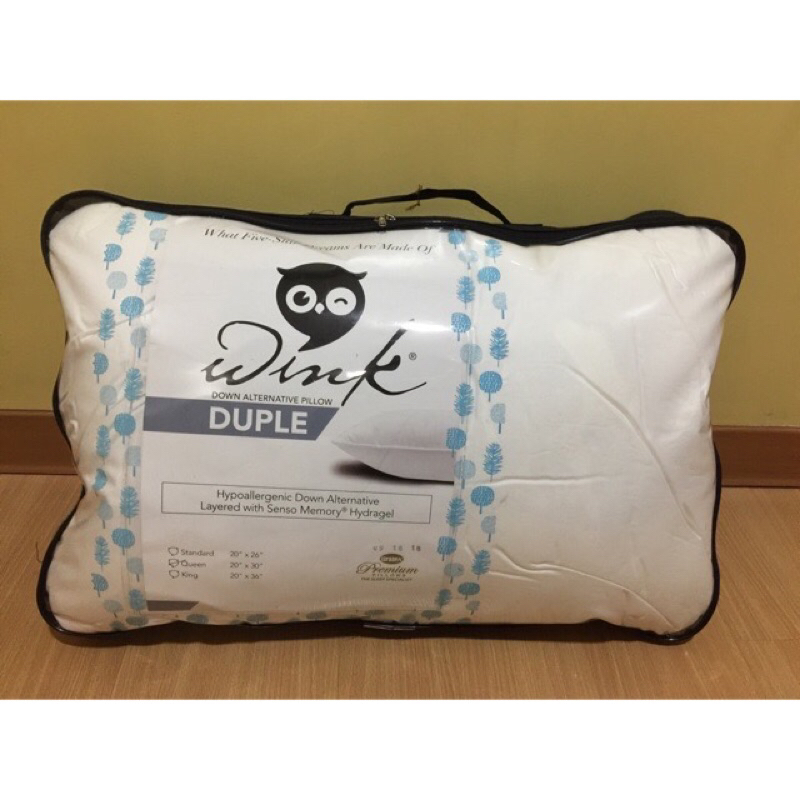 Uratex Standard Wink Duple Pillow 20” x 26” Shopee Malaysia