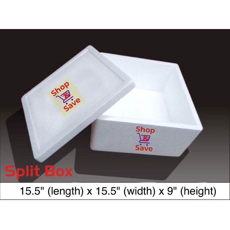 STYRO BOX / HALF LAYER / HALF BOX / SPLIT BOX / ICE CHEST / ICE BOX