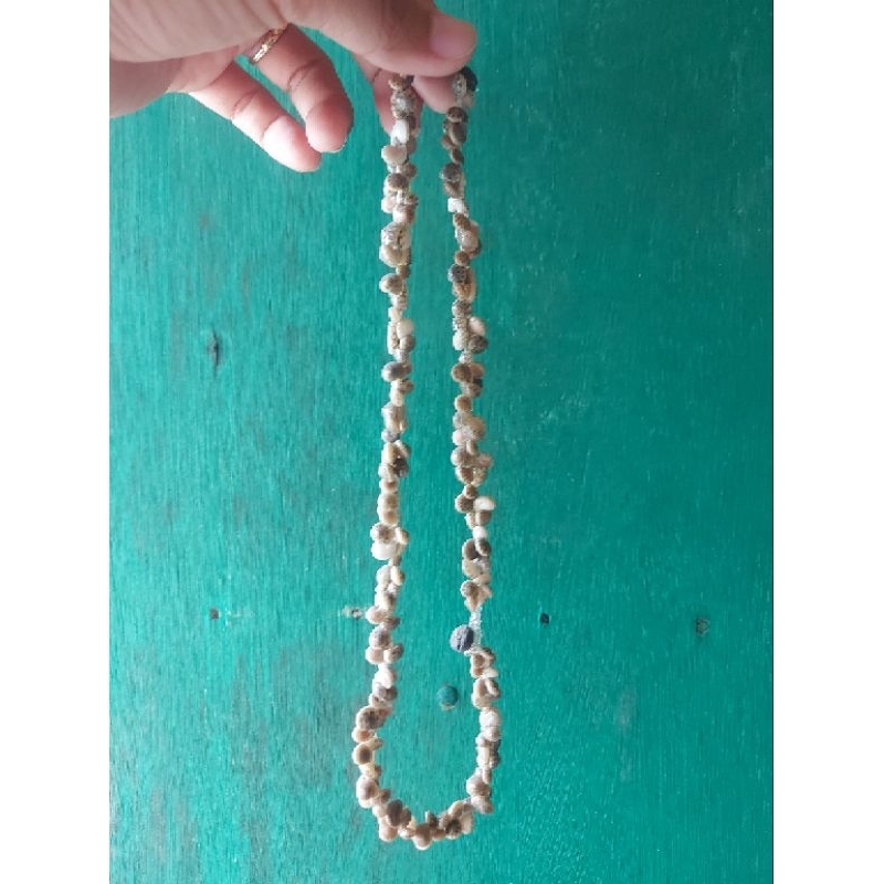 Necklace pure Common Button Top Sea shell. made of sea shell. | Shopee ...