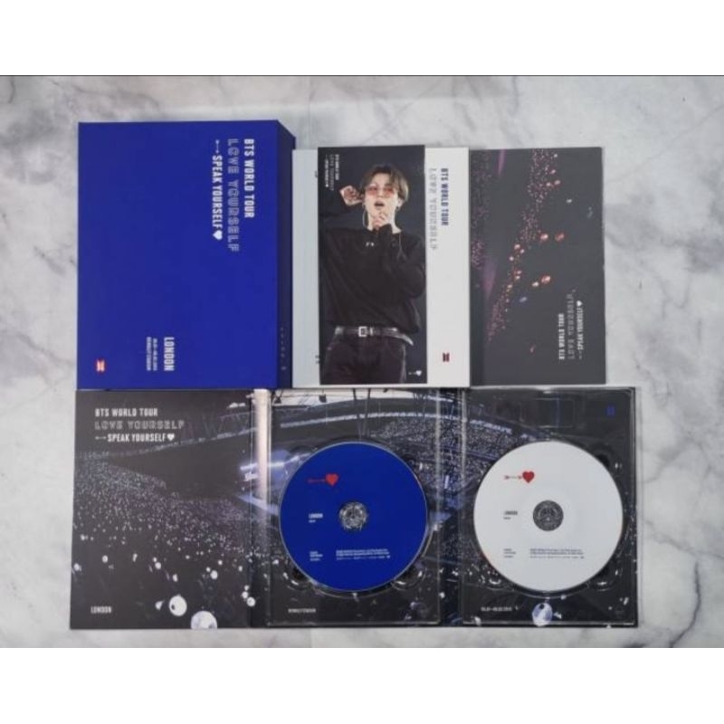 BTS SYS London Concert DVD Official | Unsealed with Jimin Bookmark ...