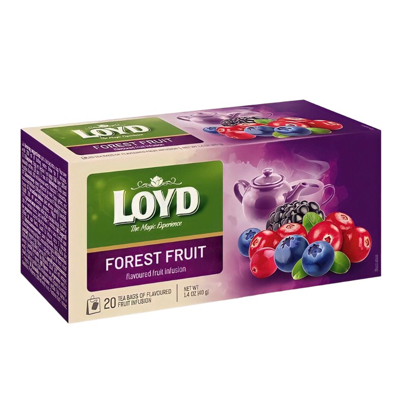 Loyd Forest Fruit Tea 20 teabags | Shopee Malaysia