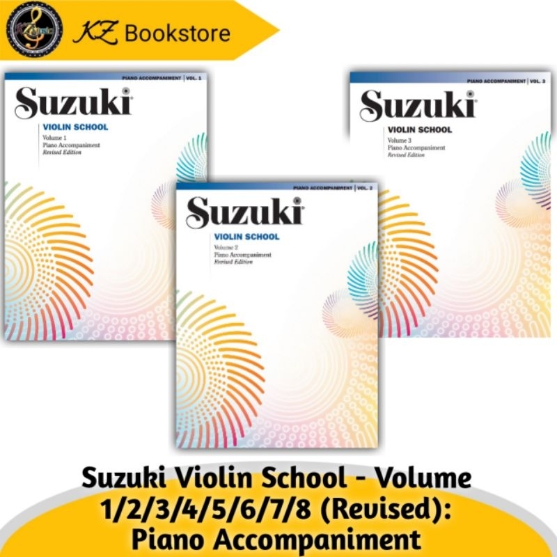 Suzuki Violin School - Piano Accompaniment Vol 1/2/3/4/5/6/7/8/9/10 ...