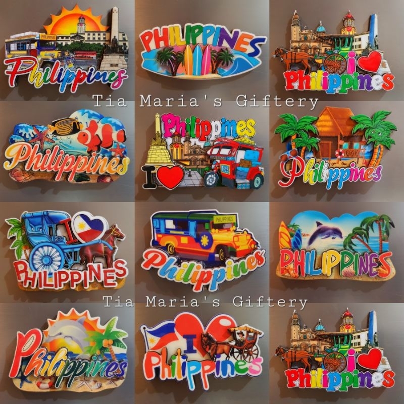 Philippine Ref Magnets 2d Laminated Wood Shopee Malaysia