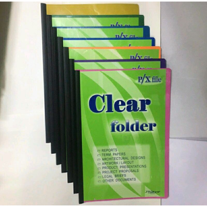 Long Clear Sliding File Folder (10pcs) Shopee Malaysia