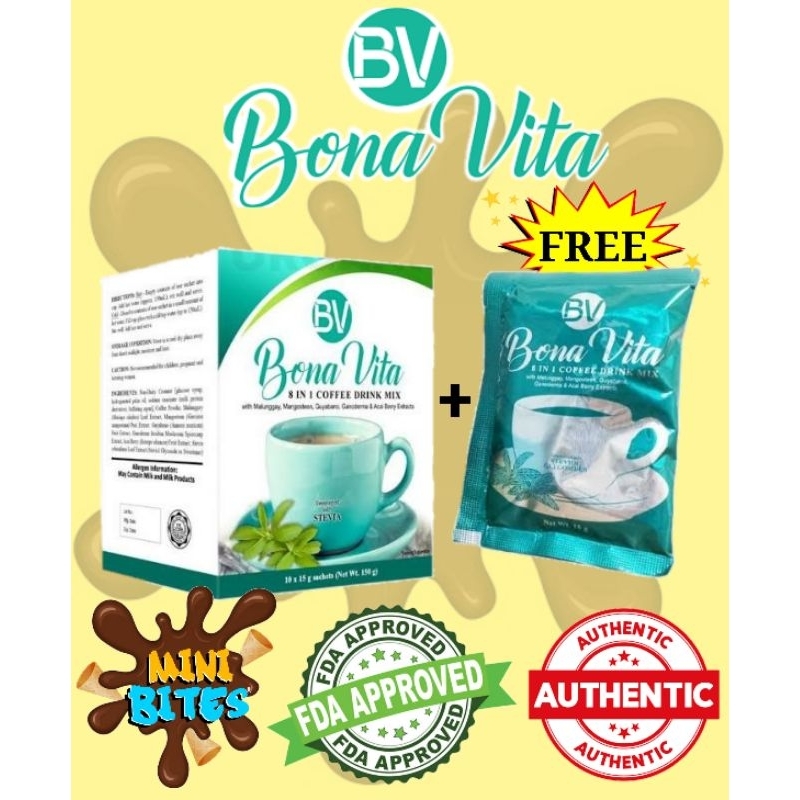 Bona Vita 8-in-1 Coffee (W/ FREE!!!) | Shopee Malaysia