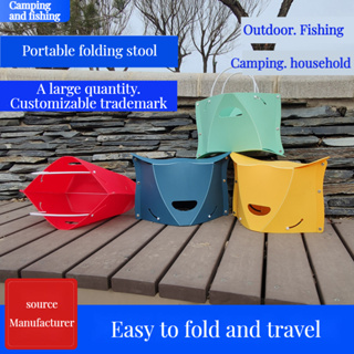 Supply Portable Camp Chair Folding Fishing Stool Household Outdoor