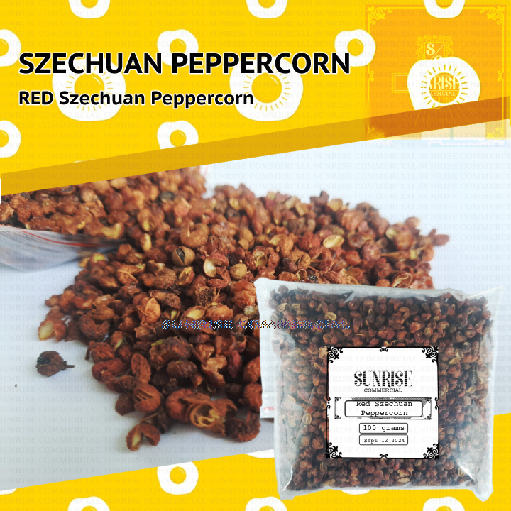 Szechuan Peppercorn Szechuan Red Peppercorn 100 grams 250 grams 500