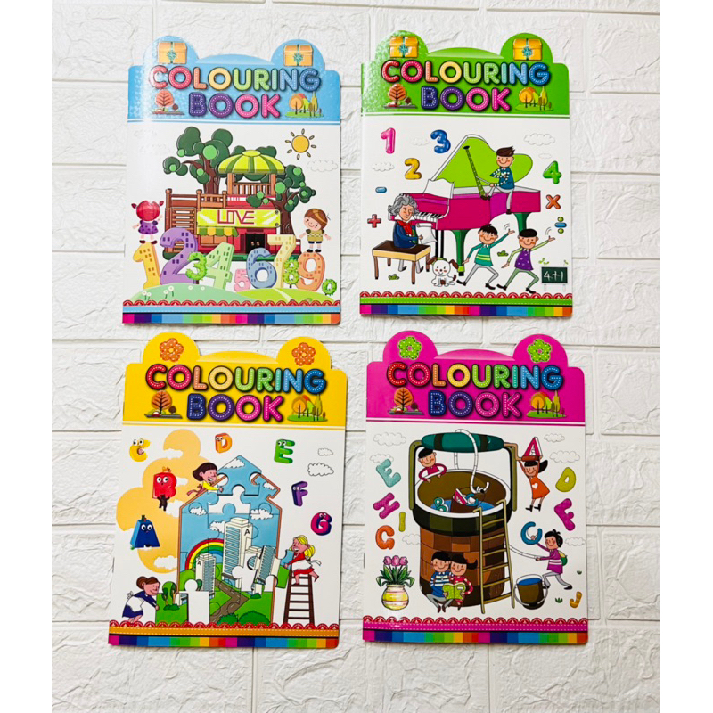 Coloring Numbers And Letters- For Kids of all ages- Random Design ...