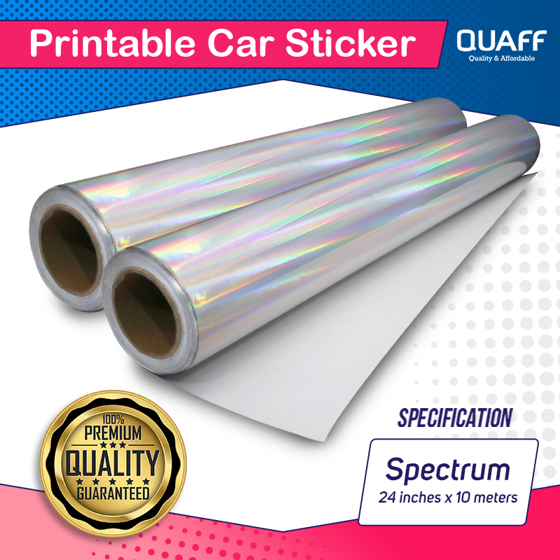 QUAFF Eco-Solvent Printable Car Sticker 1 Roll | Shopee Malaysia