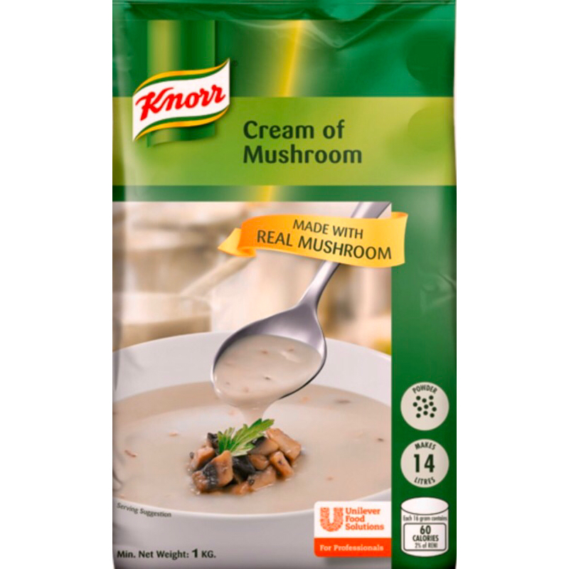 Knorr Cream of Mushroom 1kg Shopee Malaysia