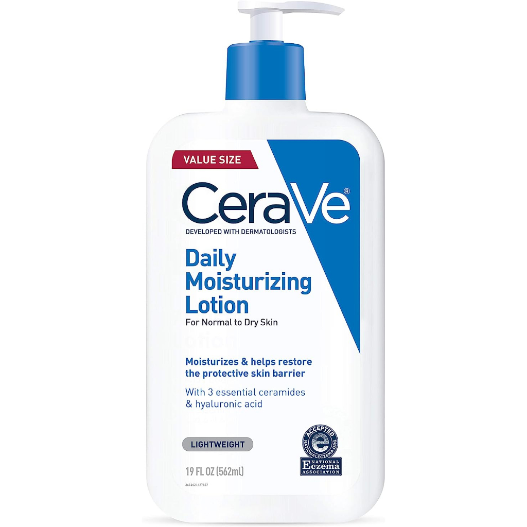 CeraVe Daily Moisturizing Lotion with Hyaluronic Acid & Ceramides 19oz