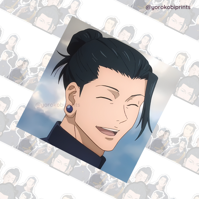 Suguru Geto - Jujutsu Kaisen - Peeker, Icon - Waterproof Laminated ...