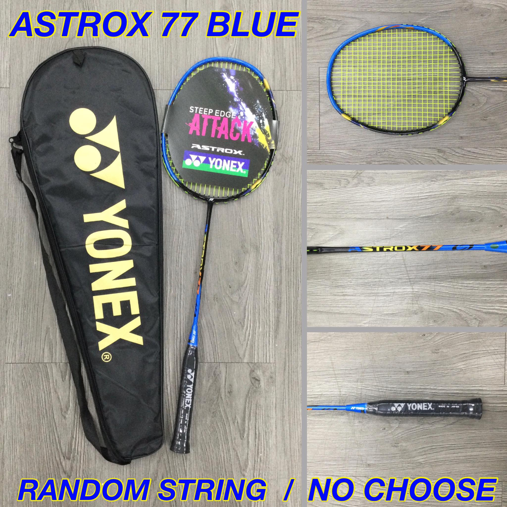 ASTROX 77 Metallic Blue Heavy Head Balance ISOMETRIC Yonex Badminton